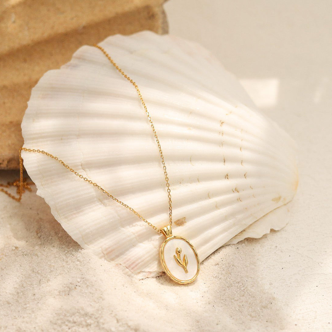 Tulip Pendant Necklace