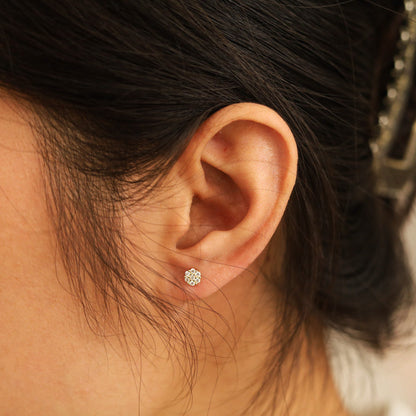 Dainty Floral Studs