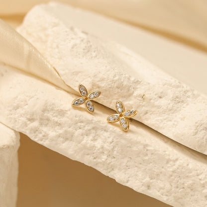 Flower Stud Earrings