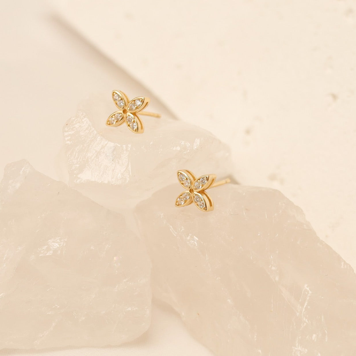 Flower Stud Earrings