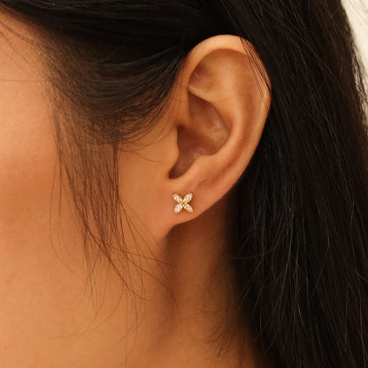 Flower Stud Earrings