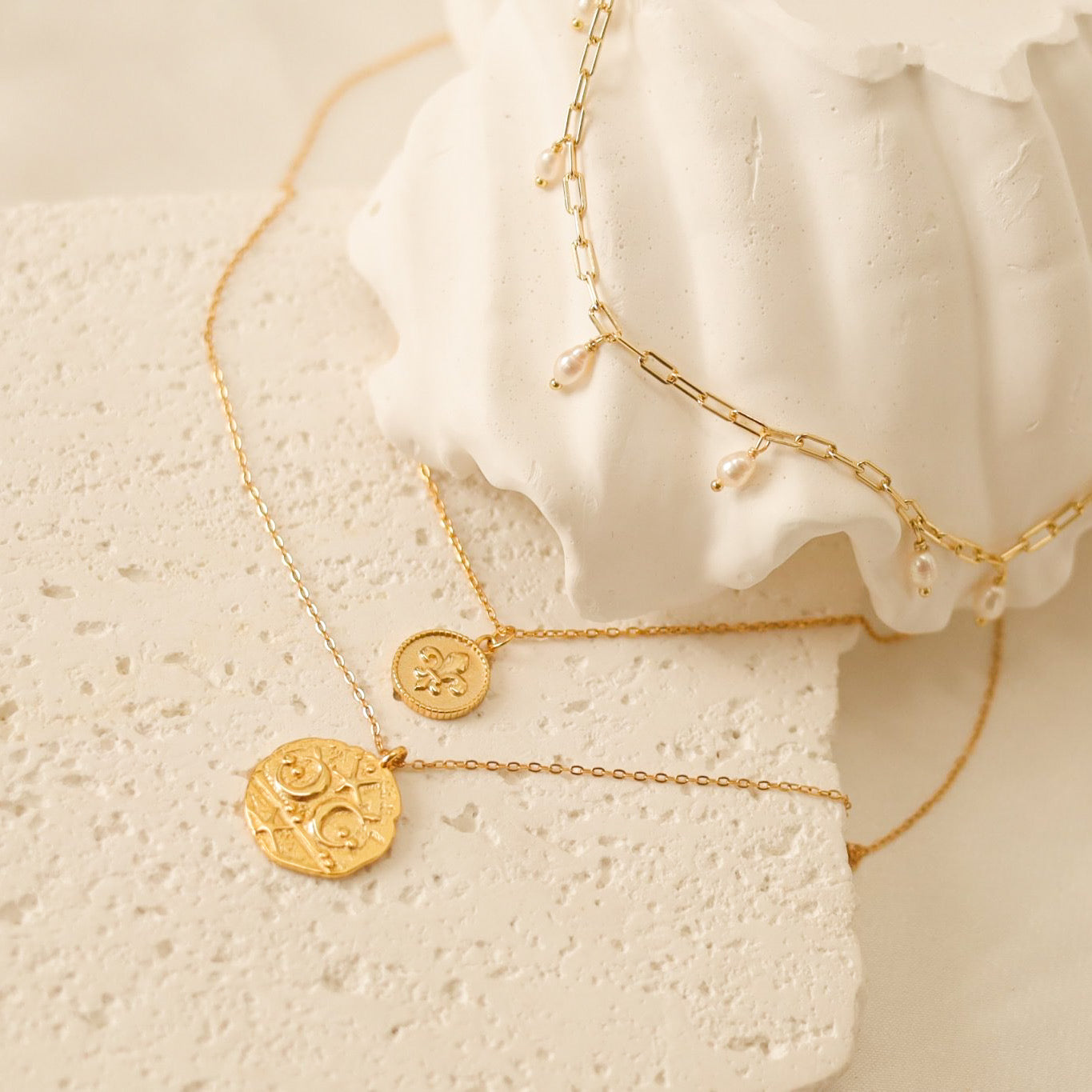 Celestial Coin Necklace