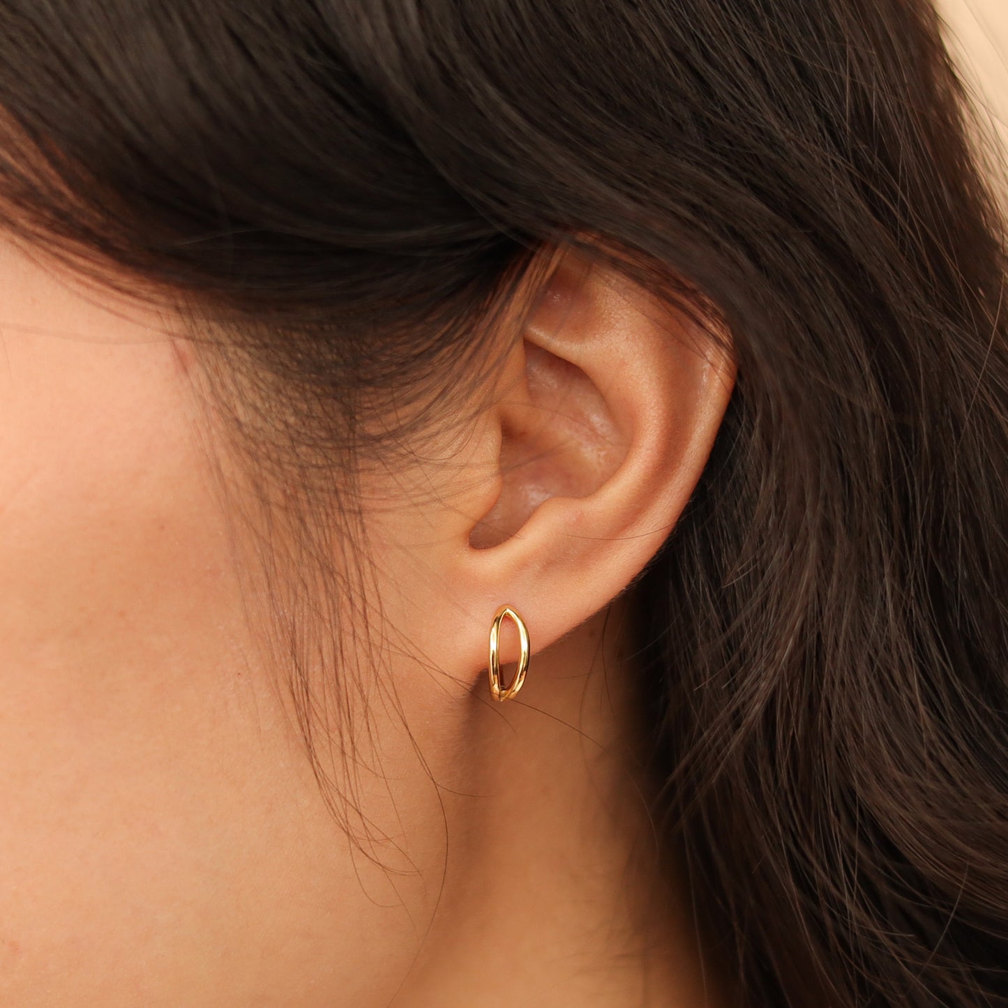 Double Line Hoop Earrings
