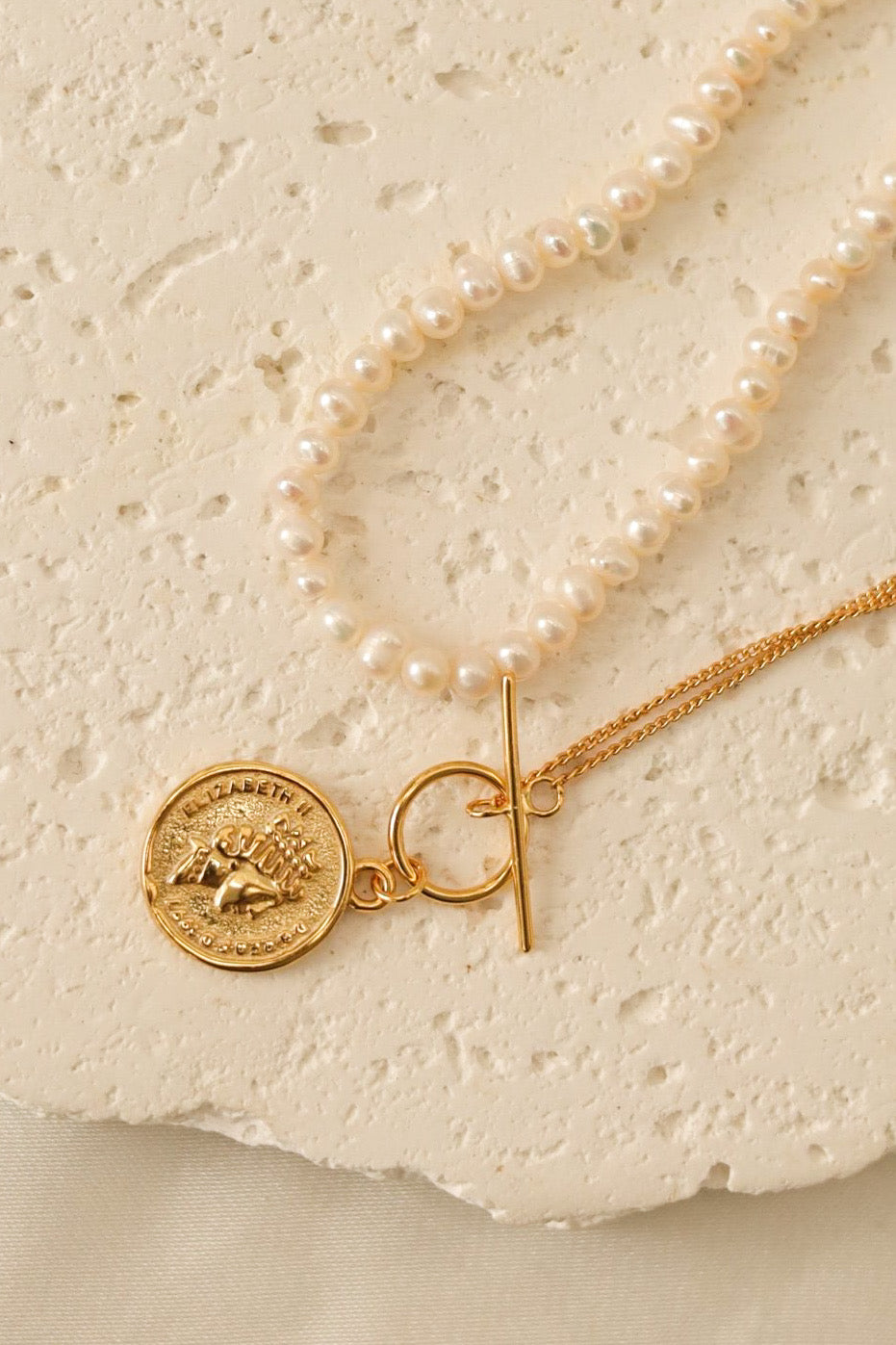 Antique Coin Necklace