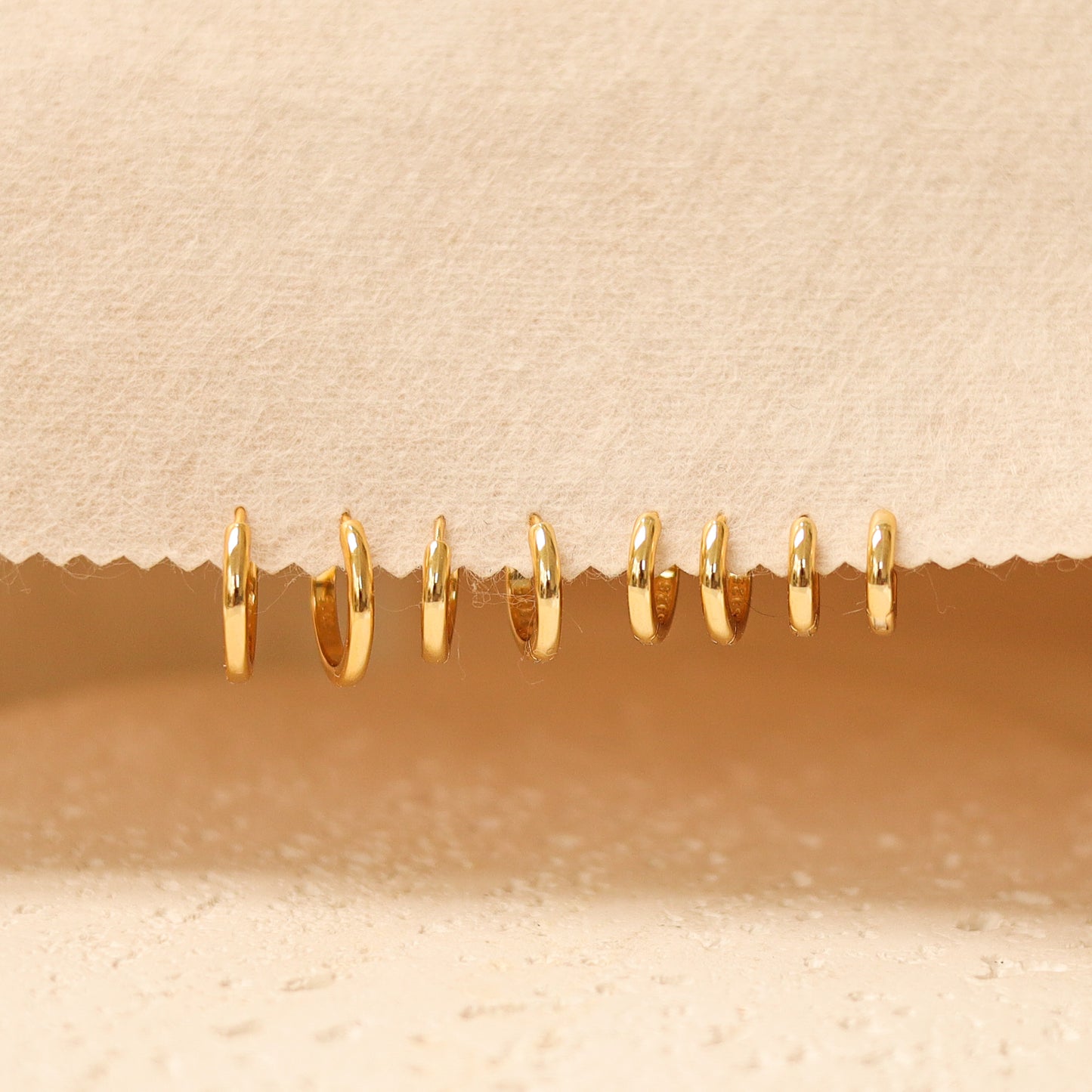 Minimalist Bold Hoop Earrings