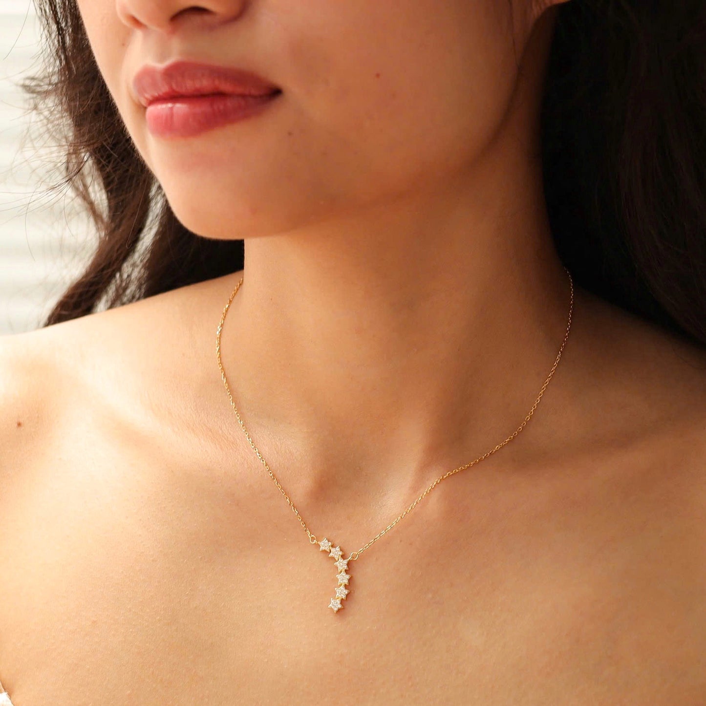 Lariat Star Necklace
