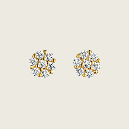 Dainty Floral Studs