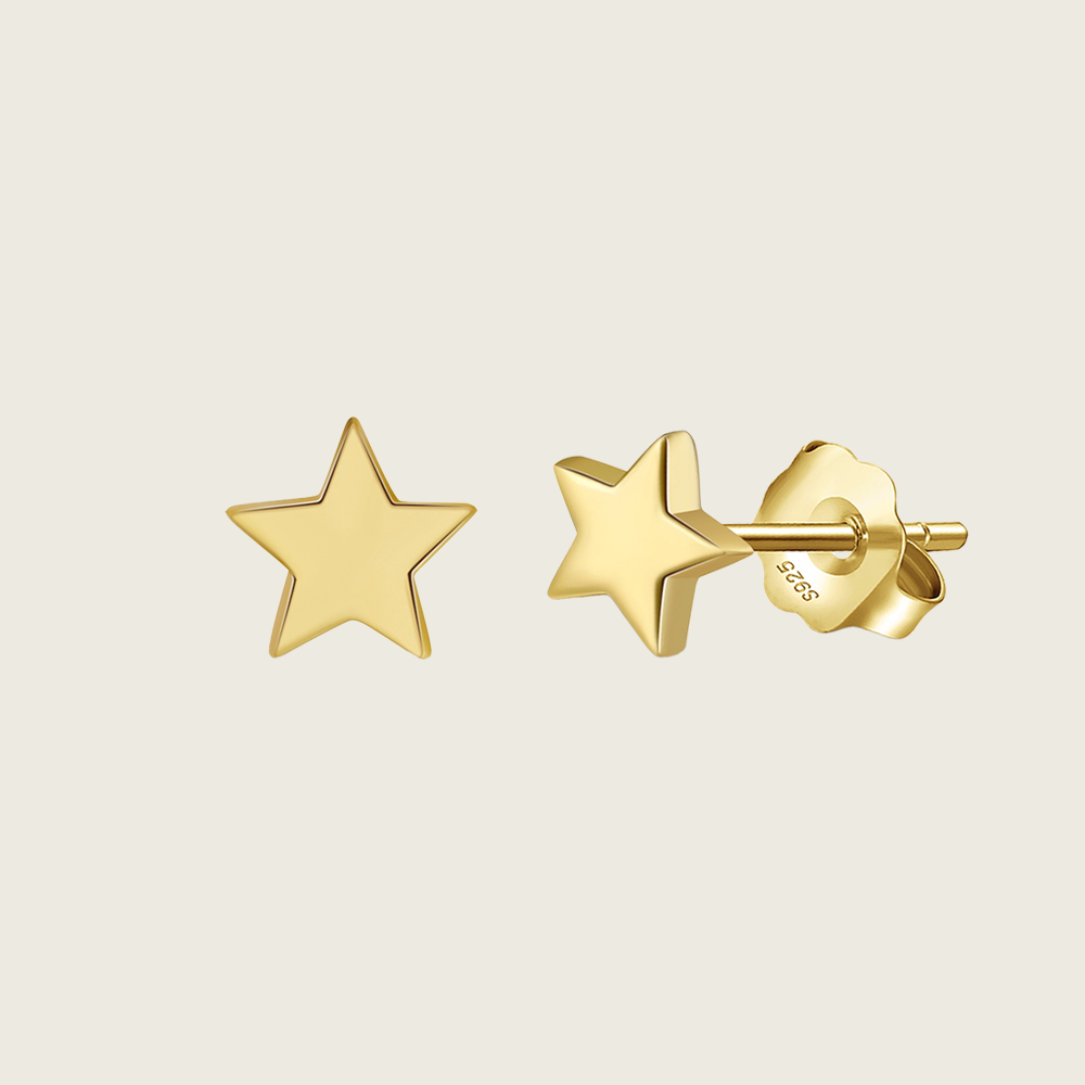 Mini Star Stud Earrings