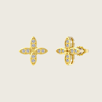 Flower Stud Earrings