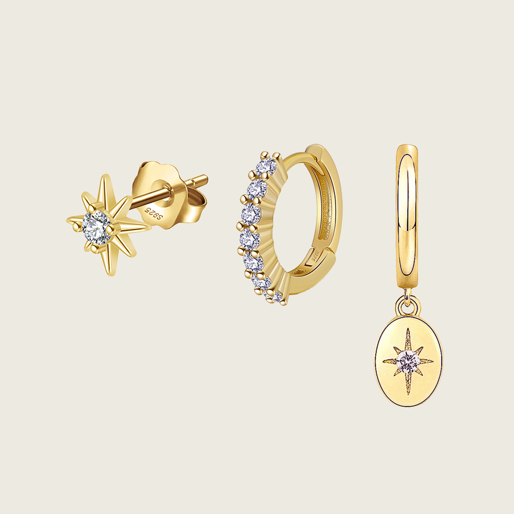 North Star Earring Set