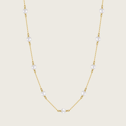 Baroque Pearls Tiny Chain