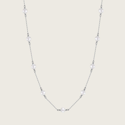 Baroque Pearls Tiny Chain