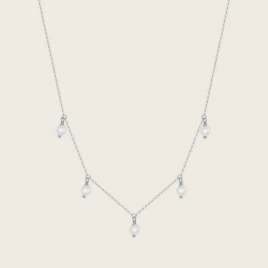 Baroque Pearls Tiny Chain