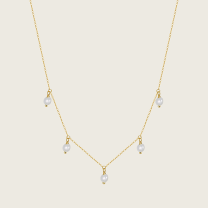 Baroque Pearls Tiny Chain