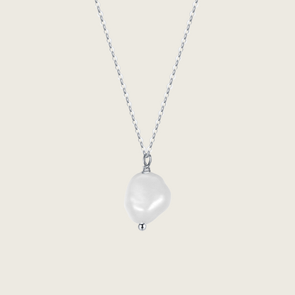 Baroque Pearl Drop Necklace