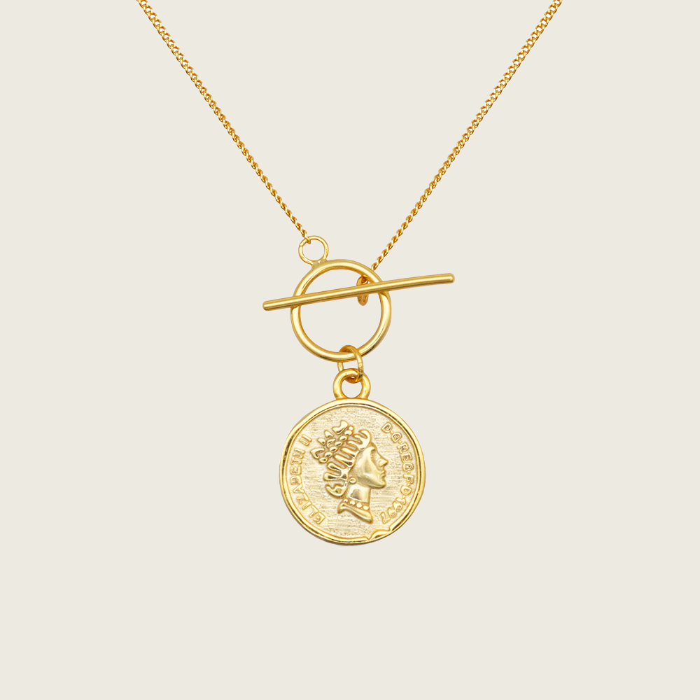 Antique Coin Necklace
