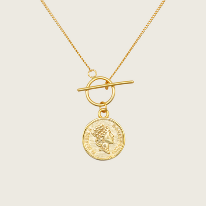 Antique Coin Necklace