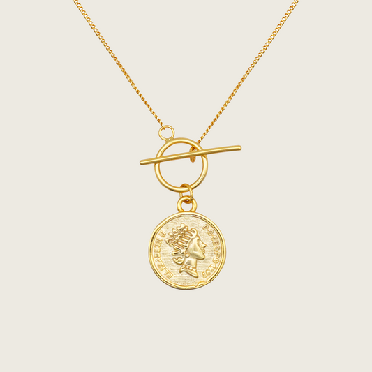 Antique Coin Necklace