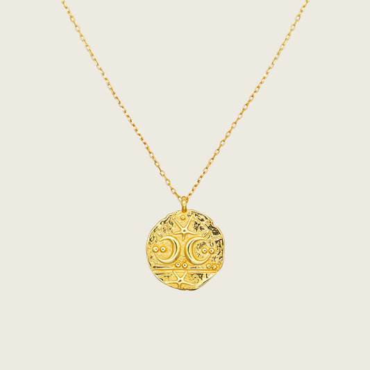 Celestial Coin Necklace