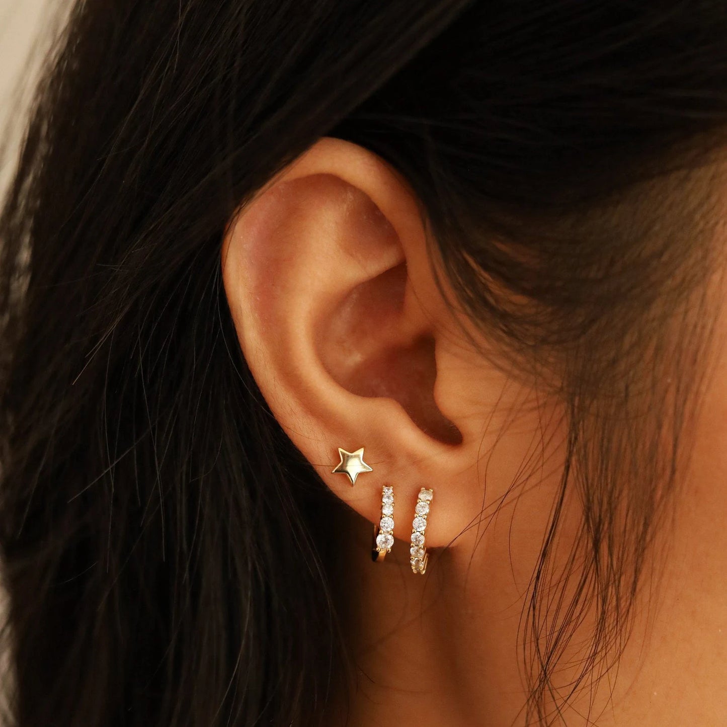 Triple Dainty Stud Set