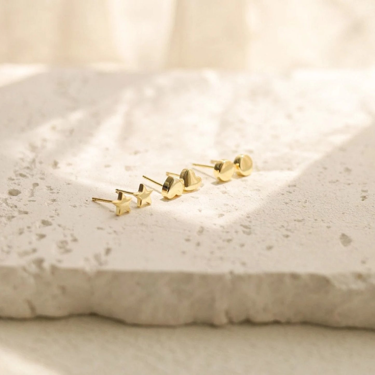 Triple Dainty Stud Set